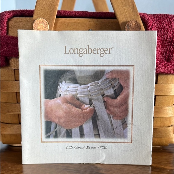 Longaberger Little Market Basket - Picture 2 of 5